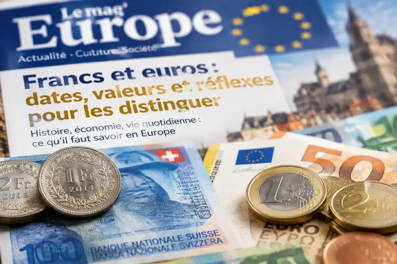Francs et euros : dates, valeurs et réflexes pour les distinguer