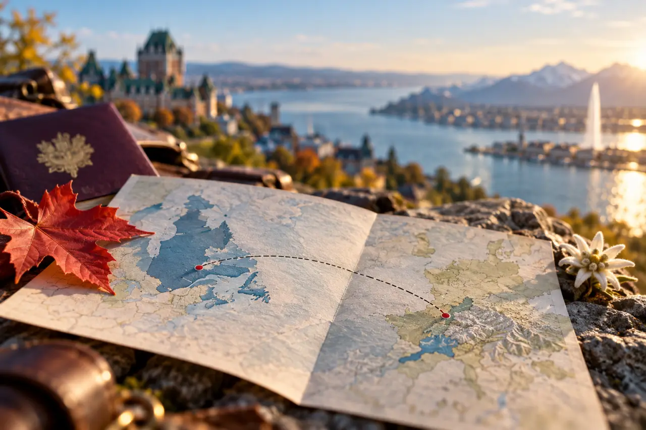 S’expatrier dans un pays francophone : Québec ou Suisse romande, proximité ou dépaysement ?